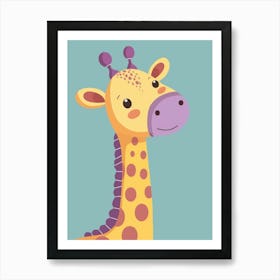 Giraffe 34 Art Print