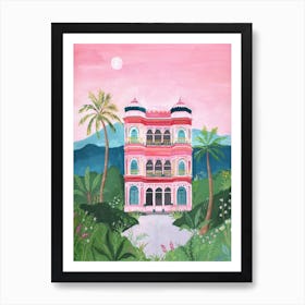 House In Jungle Art Print