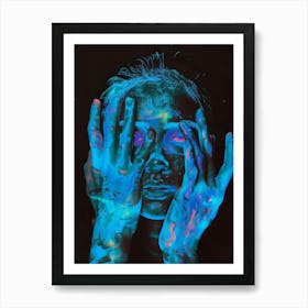 Glow In The Dark 3 Art Print