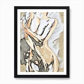 Nude Woman 3 Art Print