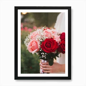 Bouquet Of Roses 3 Art Print