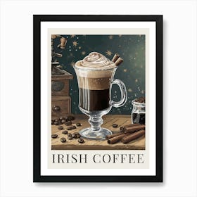 Irish Coffee Art Print