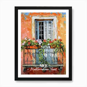 Mediterranean Views Nice 4 Art Print