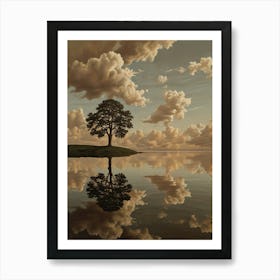 Lone Tree 3 Art Print