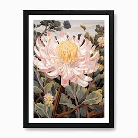 Everlasting Flower 1 Flower Painting Art Print