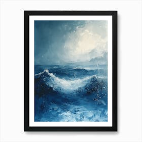 Ocean Waves 1 Art Print