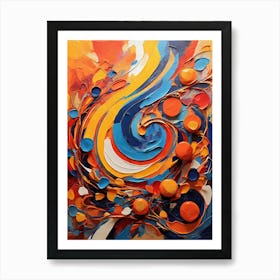 Abstract Painting 590 Art Print