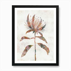 Acrylic plant Art Print