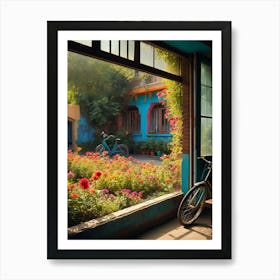 Chinese Garden Art Print