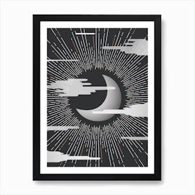 The Moon Art Print