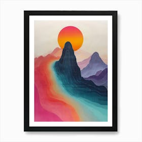 'Sunrise' 50 Art Print