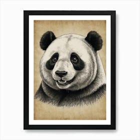 Panda Bear 30 Art Print