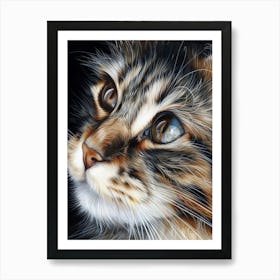 Cat Portrait Art Print