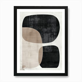 Shanghai Stone Park Bauhaus Minimalist Art Print