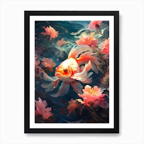 Koi Fish Art Print