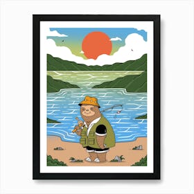 Go Fishing Art Print