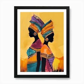 African Woman African Culture 9 Art Print