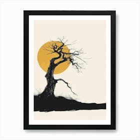 Lone Tree 6 Art Print