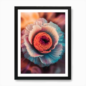 Abstract Flower 5 Art Print