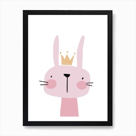 Bunny Nursery Print Art Print