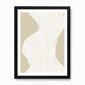 Fibers No 7 Art Print