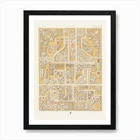 Russian Pattern, Albert Racine 2 Art Print