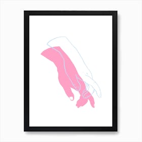Delicate Hands Lll Art Print