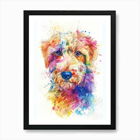 Terrier Canvas Print Art Print