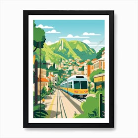 Brazil 2 Travel Illustration Art Print