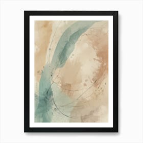 Abstract Watercolor Painting 29 Art Print