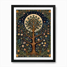 William Morris Tree Of Life 2 Art Print