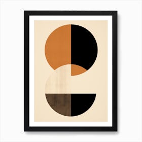 Castroprauxel Contrast, Geometric Bauhaus Art Print