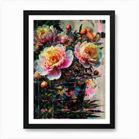 Peonies 5 Art Print