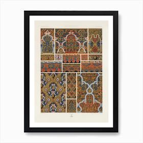 Moresque Pattern, Albert Racine (2) Art Print