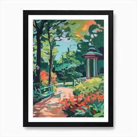 Missouri Botanical Garden Usa Painting 4 Art Print