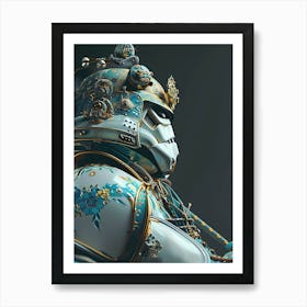 Stormtropper As A Vintagepunk Samurai 31 Art Print