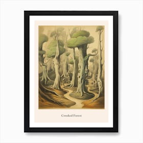 Crooked Forest Art Print