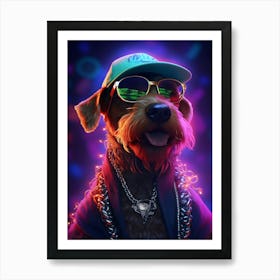 Airedale Terrier Dog Art Print