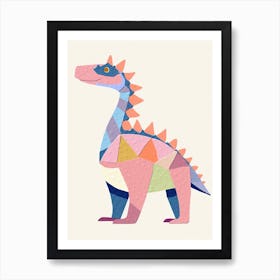 Nursery Dinosaur Art Kritosaurus 2 Art Print