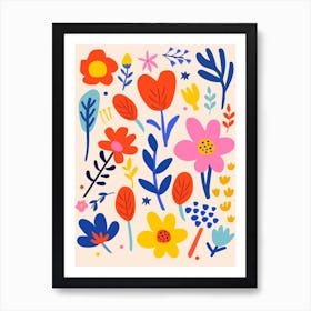 Floral Pattern Art Print