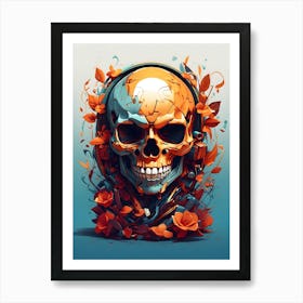 Skull Synergy Art Print