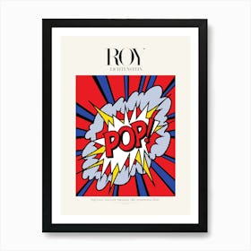 Pop! Newsweek Magazine Poster|Roy Lichtenstein 1966 Art Print