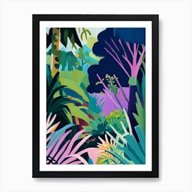 Kirstenbosch National Botanical Garden, 1, South Africa Abstract Still Life Art Print