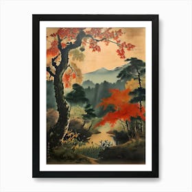 Asian Landscape 10 Art Print