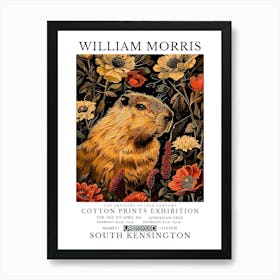 William Morris Exhibition Animals Series 22 Art Print