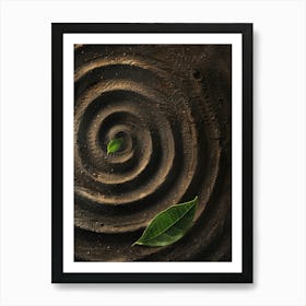 Sand Dandelion Art Print