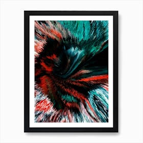 Acrylic Extruded Painting 551 Art Print