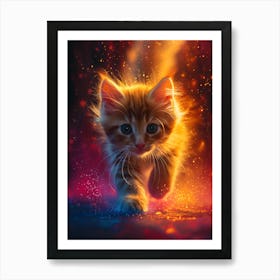 Kitty Cat Art Print