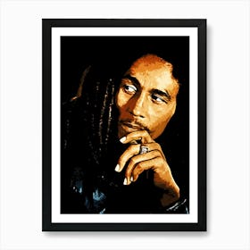 Bob Marley 2 Art Print