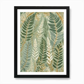 Ferns no2 Art Print